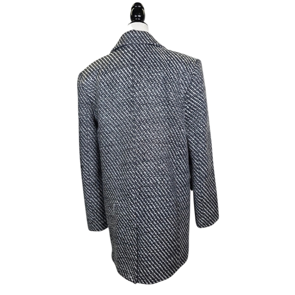 Express tweed Mid length double breasted  coat - Picture 2 of 15